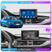 Штатная магнитола Lesko для Audi Q3 I (8U) Рестайлинг 2014-2018 экран 9" 4/32Gb 4G Wi-Fi GPS Top