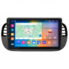 Штатная магнитола Lesko для Fiat 500 II 2007-2015 экран 9" 2/32Gb CarPlay 4G Wi-Fi GPS Prime