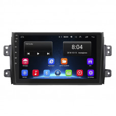 Штатная магнитола Lesko для Suzuki SX4 I (Classic) Рестайлинг 2009-2014 экран 9" 2/32Gb Wi-Fi GPS Base