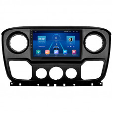 Штатная магнитола Lesko для Opel Movano B 2010-2019 экран 10" 4/32Gb 4G Wi-Fi GPS Top