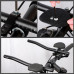 Руль-лежак для шоссейного велосипеда West Biking 0815017 Black Руль-лежак для шоссейного велосипеда West Biking 0815017 Black