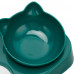 Миска для котов с поилкой Taotaopets 119906 Forest Green 22*28*14см Миска для котов с поилкой Taotaopets 119906 Forest Green 22*28*14см