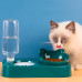 Миска для котов с поилкой Taotaopets 119906 Forest Green 22*28*14см Миска для котов с поилкой Taotaopets 119906 Forest Green 22*28*14см