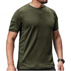 Тактическая футболка с коротким рукавом S.archon S299 CMAX Green XL Тактическая футболка с коротким рукавом S.archon S299 CMAX Green XL