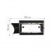Переходная рамка Mercedes-Benz C-Class W204 C204 S204 2011-2015 (7525) 9"