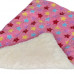 Лежак для домашнего животного для котов и собак Taotaopets 573301 Pink Stars L