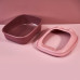 Туалет для кошек с лопаткой Taotaopets 268802 лоток для котов 40*30*18,5 cm Pink Туалет для кошек с лопаткой Taotaopets 268802 лоток для котов 40*30*18,5 cm Pink