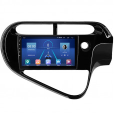 Штатная магнитола Lesko для Toyota Prius c I Рестайлинг 2015-н.в. экран 9" 4/64Gb 4G Wi-Fi GPS Top