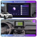 Штатная магнитола Lesko для Toyota RAV4 V (XA50) 2018-н.в. экран 10" 6/128Gb 4G Wi-Fi GPS Top
