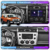 Штатная магнитола Lesko для Toyota FJ Cruiser  2006-н.в. экран 9" 4/64Gb 4G Wi-Fi GPS Top