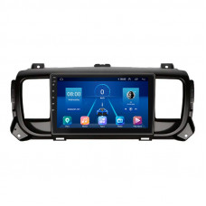 Штатная магнитола Lesko для Opel Zafira Life I 2019-н.в. экран 9" 4/32Gb 4G Wi-Fi GPS Top