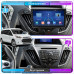 Штатная магнитола Lesko для Ford Tourneo Custom I 2012-2018 экран 9" 4/64Gb 4G Wi-Fi GPS Top