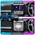 Штатная магнитола Lesko для Ford Ranger II Рестайлинг 2009-2011 экран 9" 2/32Gb 4G Wi-Fi GPS Top