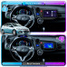 Штатная магнитола Lesko для Honda Insight II Рестайлинг 2011-2014 экран 9" 4/64Gb 4G Wi-Fi GPS Top