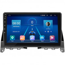 Штатная магнитола Lesko для Mercedes-Benz C-Класс III (W204) 2006-2011 экран 9" 6/128Gb 4G Wi-Fi GPS Top