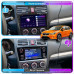 Штатная магнитола Lesko для Subaru XV I Рестайлинг 2015-2017 экран 9" 1/16Gb Wi-Fi GPS Base