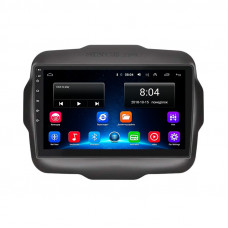 Штатная магнитола Lesko для Jeep Renegade I 2014-2019 экран 9" 2/32Gb Wi-Fi GPS Base