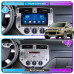 Штатная магнитола Lesko для Toyota RAV4 IV (CA40) Рестайлинг 2015-2019 экран 10" 6/128Gb 4G Wi-Fi GPS Top