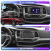 Штатная магнитола Lesko для Toyota Highlander III (U50) Рестайлинг 2016-2019 экран 10" 6/128Gb 4G Wi-Fi GPS Top