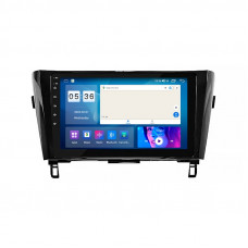 Штатная магнитола Lesko для Nissan Qashqai II 2013-2019 экран 10" 2/32Gb CarPlay 4G Wi-Fi GPS Prime