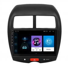 Штатная магнитола Lesko для Mitsubishi Outlander Sport I 2010-2013 экран 10" 1/16Gb Wi-Fi GPS Base