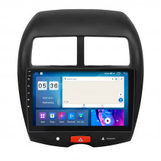 Штатная магнитола Lesko для Mitsubishi Outlander Sport I Рестайлинг 2012-2016 экран 10" 4/64Gb CarPlay 4G Wi-Fi GPS Prime