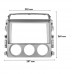 Переходная рамка Suzuki Liana 2004-2008 9" (7133) Переходная рамка Suzuki Liana 2004-2008 9" (7133)