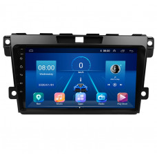 Штатная магнитола Lesko для Mazda CX-7 I 2006-2009 экран 9" 4/32Gb 4G Wi-Fi GPS Top
