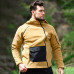 Тактическая флисовая толстовка Han-Wild HW021 Sand Khaki 3XL Тактическая флисовая толстовка Han-Wild HW021 Sand Khaki 3XL