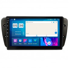 Штатная магнитола Lesko для SEAT Ibiza IV Рестайлинг 2012-2015 экран 9" 2/32Gb CarPlay 4G Wi-Fi GPS Prime