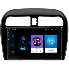 Штатная магнитола Lesko для Mitsubishi Mirage VI Рестайлинг 2 2019-н.в. экран 9" 1/16Gb Wi-Fi GPS Base