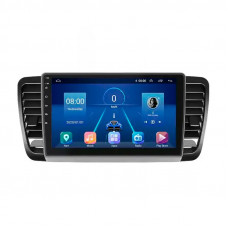 Штатная магнитола Lesko для Subaru Outback III 2003-2006 экран 9" 2/32Gb 4G Wi-Fi GPS Top