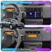 Штатная магнитола Lesko для Citroen C4 I 2004-2014 экран 9" 6/128Gb 4G Wi-Fi GPS Top
