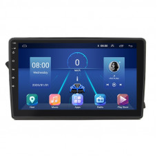 Штатная магнитола Lesko для Audi A4 IV (B8) Рестайлинг 2011-2015 экран 9" 6/128Gb 4G Wi-Fi GPS Top