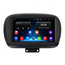 Штатная магнитола Lesko для Fiat 500X I 2014-2018 экран 9" 2/32Gb Wi-Fi GPS Base