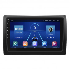 Штатная магнитола Lesko для Fiat Stilo  2001-2007 экран 9" 2/32Gb 4G Wi-Fi GPS Top