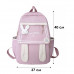 Рюкзак подростковый 21727 Зайка 20L Pink Рюкзак подростковый 21727 Зайка 20L Pink