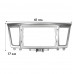 Переходной штатный комплект с проводкой Infiniti QX60 2013-2016 9" (1234-299) + canbus Переходной штатный комплект с проводкой Infiniti QX60 2013-2016 9" (1234-299) + canbus