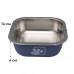 Миска для собак котов Taotaopets 1910002 металлическая Blue 160 мм