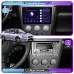 Штатная магнитола Lesko для Subaru Impreza II Рестайлинг 1 2002-2005 экран 9" 4/64Gb 4G Wi-Fi GPS Top