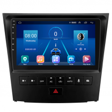 Штатная магнитола Lesko для Lexus GS III Рестайлинг 2007-2011 экран 9" 4/64Gb 4G Wi-Fi GPS Top