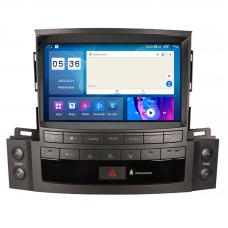Штатная магнитола Lesko для Lexus LX III Рестайлинг 2012-2015 экран 9" 2/32Gb CarPlay 4G Wi-Fi GPS Prime