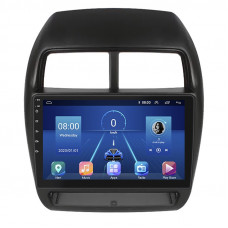Штатная магнитола Lesko для Mitsubishi ASX I Рестайлинг 3 2020-н.в. экран 10" 4/32Gb 4G Wi-Fi GPS Top