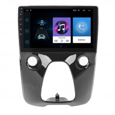 Штатная магнитола Lesko для Peugeot 108  2014-2021 экран 10" 1/16Gb Wi-Fi GPS Base