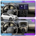 Штатная магнитола Lesko для Peugeot 108  2014-2021 экран 10" 4/32Gb 4G Wi-Fi GPS Top