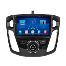 Штатная магнитола Lesko для Ford Focus III Рестайлинг 2014-2019 экран 9" 2/32Gb 4G Wi-Fi GPS Top