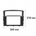 Переходная рамка Mitsubishi Pajero 2007+ (TK 0557)  6627 9" Black