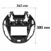 Переходная рамка 2 DIN HEVXM Ford B-Max 2012-2017