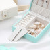 Шкатулка Casegrace SP-01176 для украшений и ювелирных изделий драгоценностей 12*12*5 см Blue Шкатулка Casegrace SP-01176 для украшений и ювелирных изделий драгоценностей 12*12*5 см Blue