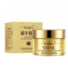 Крем для лица IMAGES Snail Essence Moisturizing Cream 50 г увлажняющий восстанавливающий с экстрактом муцина улитки Крем для лица IMAGES Snail Essence Moisturizing Cream 50 г увлажняющий восстанавливающий с экстрактом муцина улитки